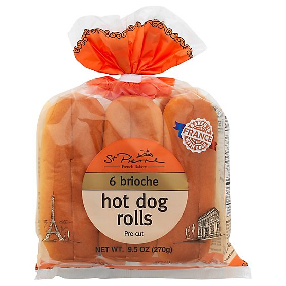Brioche Hot Dog Buns 6ct - Each