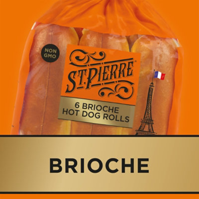 Brioche Hot Dog Buns 6 Count - Each - Image 4
