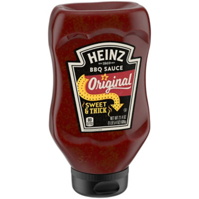 Heinz Original Sweet & Thick BBQ Sauce Bottle - 21.4 Oz - Image 7