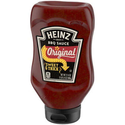 Heinz Original Sweet & Thick BBQ Sauce Bottle - 21.4 Oz - Image 8