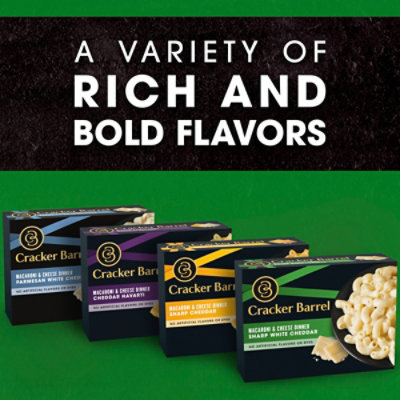 Cracker Barrel Sharp White Cheddar Macaroni & Cheese Dinner - 14 Oz - Image 7