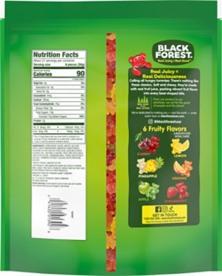 Black Forest Gummy Bears With Real Fruit Juice - 28.8 Oz - Image 6