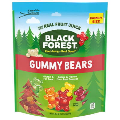 Black Forest Gummy Bears With Real Fruit Juice - 28.8 Oz