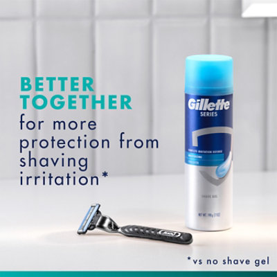 Gillette Mach3 Mens Razor Handle + 1 Blade Refill - Each - Image 7