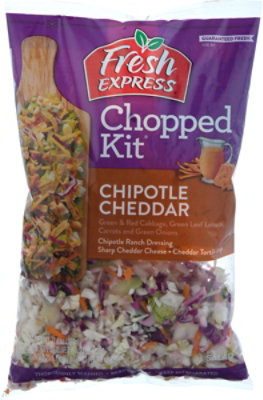 Fresh Express Salad Kit Chopped Chipotle Cheddar - 9.1 Oz - Image 2