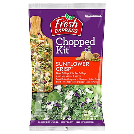 Fresh Express Salad Kit Chopped Sunflower Crisp - 11.1 Oz - Image 3