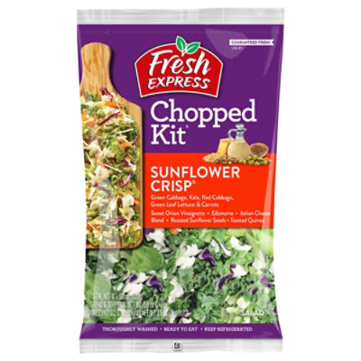 Fresh Express Salad Kit Chopped Sunflower Crisp - 11.1 Oz - Image 3