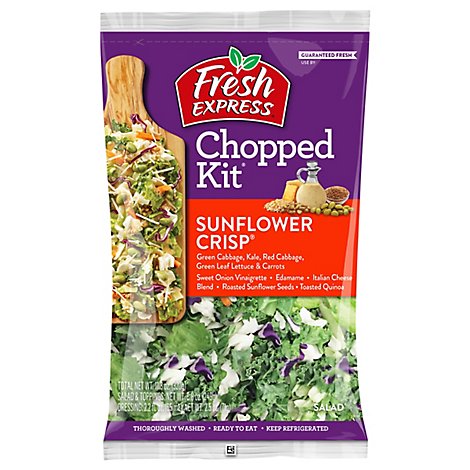 Fresh Express Salad Kit Chopped Sunflower Crisp - 11.1 Oz