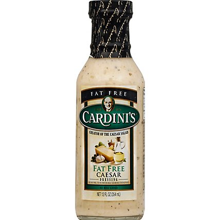 Cardinis Dressing Fat Free Caesar Bottle - 12 Fl. Oz. - Image 2