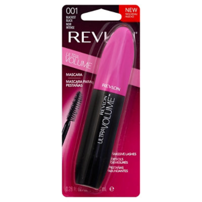 Revlon Mascara Ultra Volume Blackest Black 001 - .28 Oz