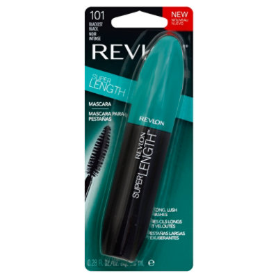 Revlon Super Length Mascara Blackest Black 101 - .28 Oz