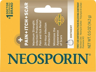 Neosporin Pain Relieving Ointment First Aid Antibiotic Multi-Action Pain Itch Scar - 0.5 Oz - Image 2