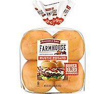 Pepperidge Farm Farmhouse Rustic Potato Hamburger Buns - 8 Count