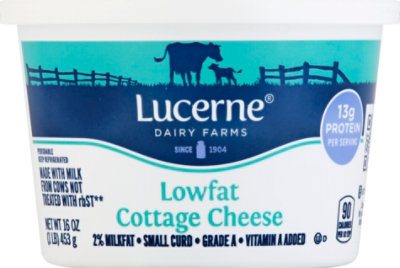 Lucerne Cottage Cheese 2% - 16 Oz - Image 2