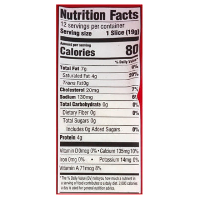 Darigold White Cheddar Slices Sharp - 8 Oz - Image 2