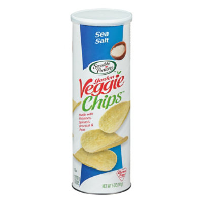 Sensible Portions Garden Veggie Chips Stacked Sea Salted - 5 Oz - Image 1