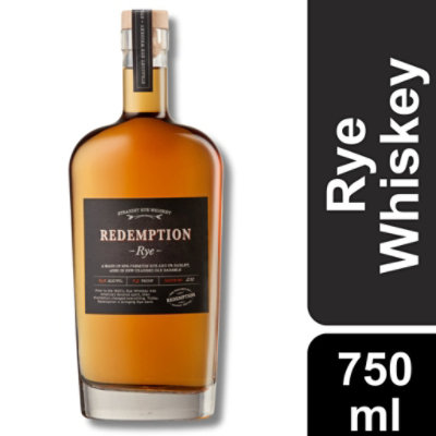 Redemption Whiskey Rye 92 Proof 750 Ml Safeway