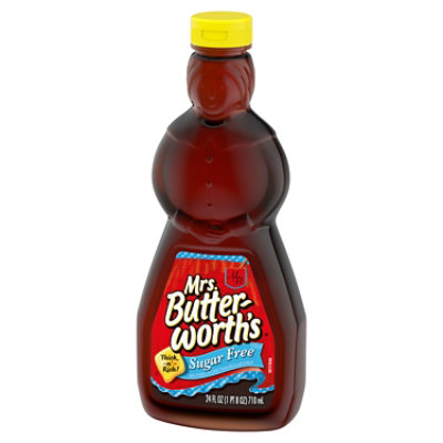 Mrs. Butterworth's Sugar Free Thick And Rich Pancake Syrup - 24 Oz - Image 2