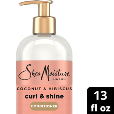 SheaMoisture Conditioner Curl & Shine Coconut & Hibiscus - 13 Fl. Oz. - Image 2