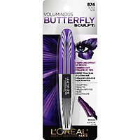 LOreal Voluminous Butterfly Sculpt Mascara Black 874 - 0.27 Fl. Oz. - Image 2