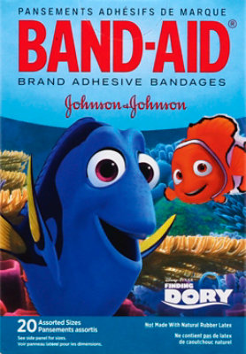 BAND-AID Brand Adhesive Bandages Disney Pixar Finding Dory Assorted Sizes - 20 Count - Image 2