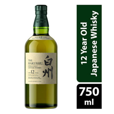 Hakushu Whisky 12 Year Single Malt 86 Proof - 750 Ml (limited quantities may be available in store) - Image 1