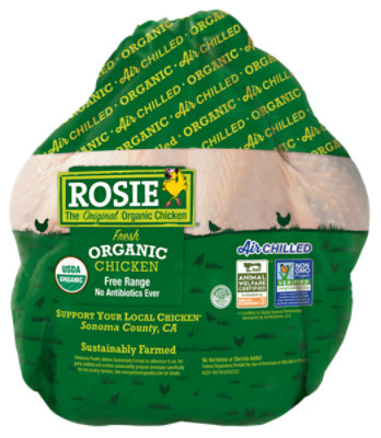 Rosie® Fresh Organic Whole Chicken, 1 lb - Fry's Food Stores