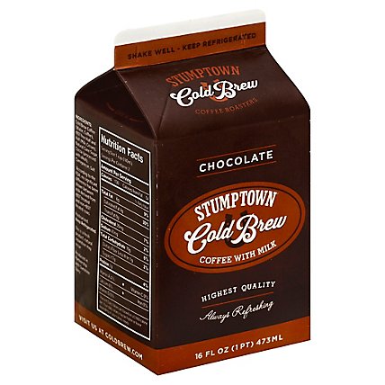 Stumptown Cold Brew Chocolate W/Milk - 16 Fl. Oz. - Image 1