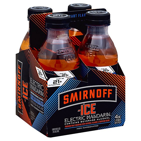 Smirnoff Ice Mandarin Orange - 4-16 Fl. Oz.