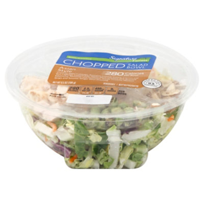 Signature Farms Salad Bowl Chopped Asian Style - 6.5 Oz