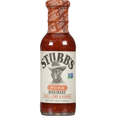 Stubb's Chili, Lime & Ginger Pork Marinade - 12 Oz - Image 1