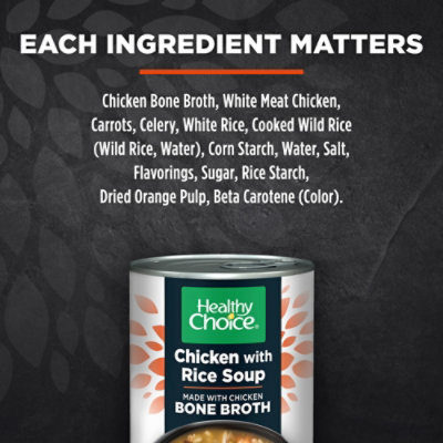 Healthy Choice Soup Chicken with Rice - 15 Oz - Image 3