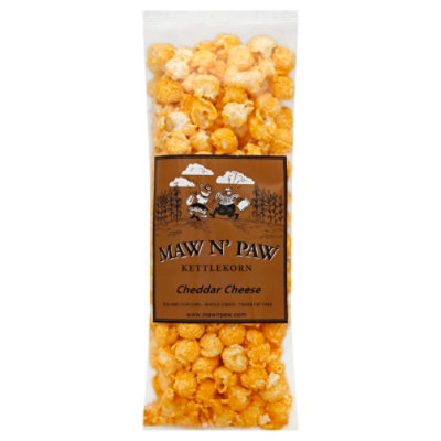 Maw N Paw Kettle Corn Cheddar Cheese - 3 Oz