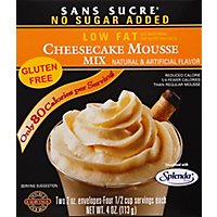 Sans Sucre Mix Mousse Cheese - 4 0z - Image 2