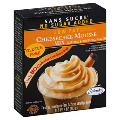 Sans Sucre Mix Mousse Cheese - 4 0z