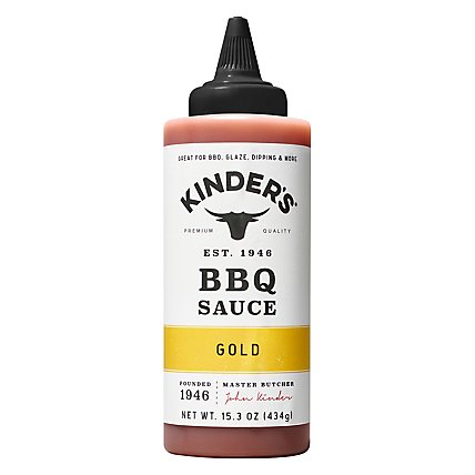 Kinder’s Cali Gold Barbecue Sauce – 19.5 Oz - Image 1