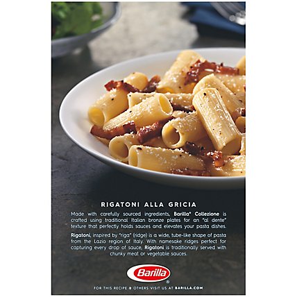 Barilla Collezione Pasta Regional Specialties Rigatoni Box - 12 Oz - Image 6
