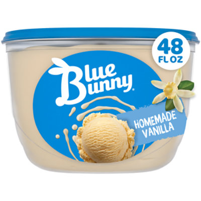 Blue Bunny Ice Cream Homemade Vanilla - 48 Fl. Oz. - jewelosco