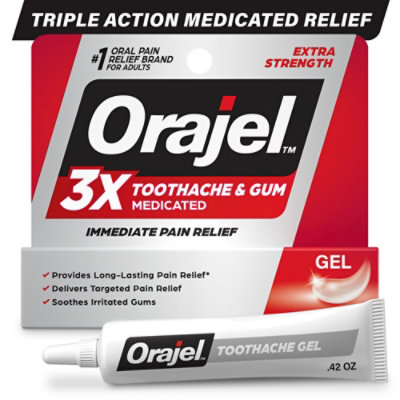 Orajel Maximum Strength Gel - .42 Oz - Image 1