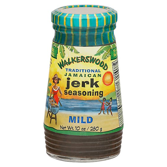 Walkerwood Seasoning Jerk Jamaican Mild Traditional - 10 Oz