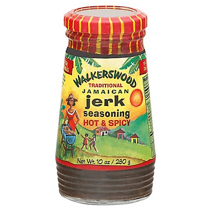 Walkerwood Seasoning Jerk Jamaican Hot & Spicy Traditional - 10 Oz - Image 1