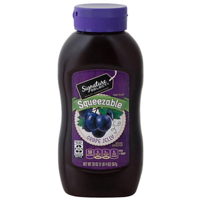 Signature SELECT Jelly Squeezable Grape - 20 Oz - Image 4