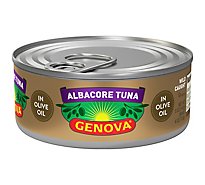 Genova Tuna Albacore Solid White in Olive Oil - 5 Oz