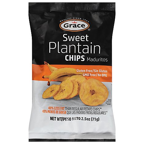 Grace Swwet Plantain Chips - 2.5 Oz