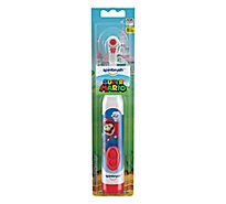 Spinbrush Super Mario CharaCounter Kids EleCountric Battery Soft Toothbrush - Each