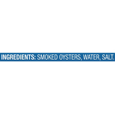 Pacific Pearl Oysters Smoked Packed in Spring Water - 3.75 Oz - Image 5