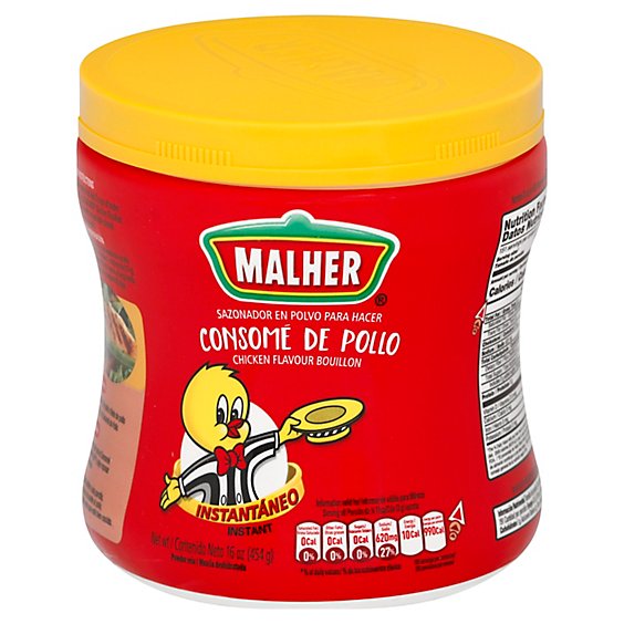 Malher Bouillon Instant Chicken Flavor - 16 Oz