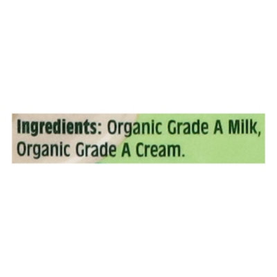 Organic Valley Half & Half Organic Ultra Pasteurized Grade A - 1 Quart - Image 5