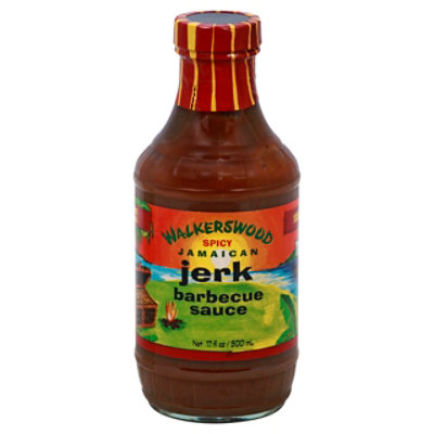 Walkerswood Sauce BBQ Jerk Jamaican Spicy - 17 Fl. Oz. - Image 1