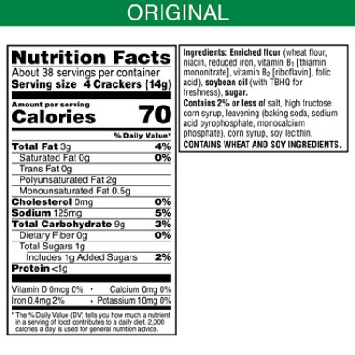 Club Snack Stacks Crackers Original Lunch Snacks 9 Count - 18.8 Oz - Image 3